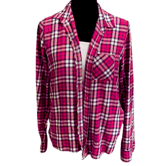 American Eagle Outfitters Tops - 🇺🇸 American Eagle Outfitters Plaid Button Down Shirt